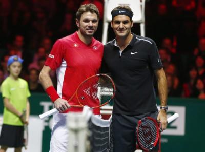 tennismen suisses federer wawrinka